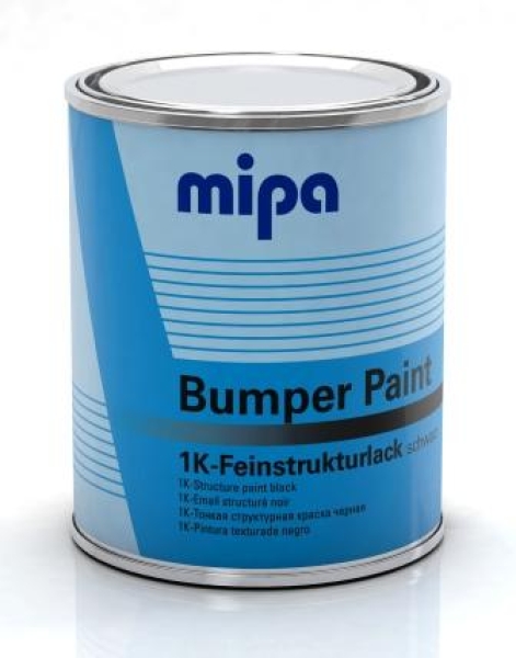 Mipa Bumper Paint Strukturbeschichtung schwarz 1Ltr.